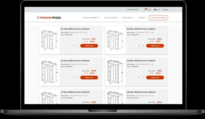 Product Detail Page on Desktop