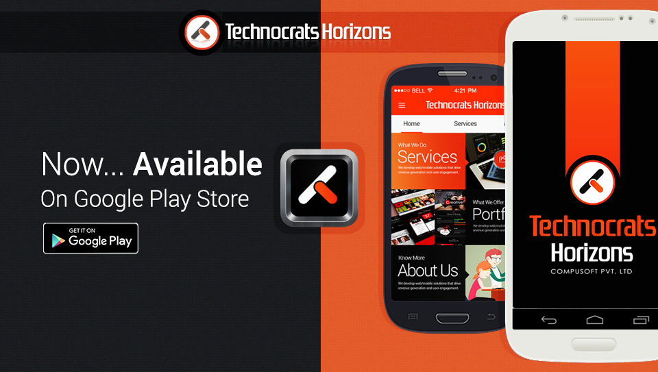 Android App Launch- Technocrats Horizons