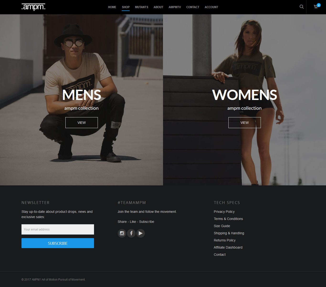 Shop Page