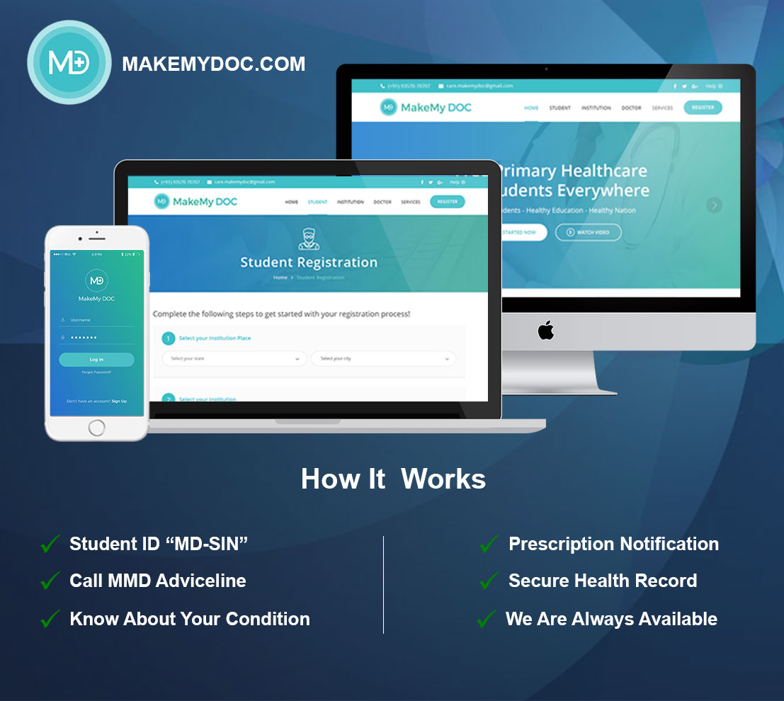 MakeMy DOC – Clinic Management and Healthcare