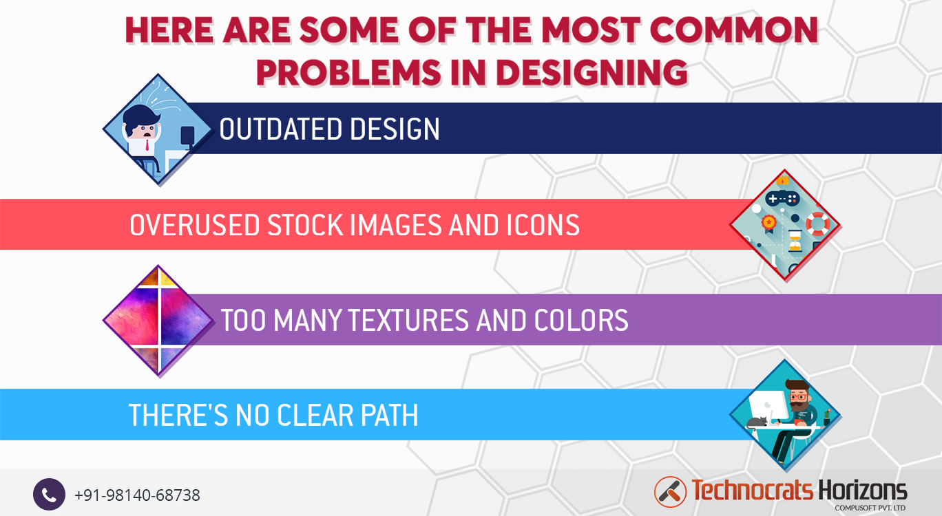 THE MOST COMMON PROBLEMS IN DESIGNING