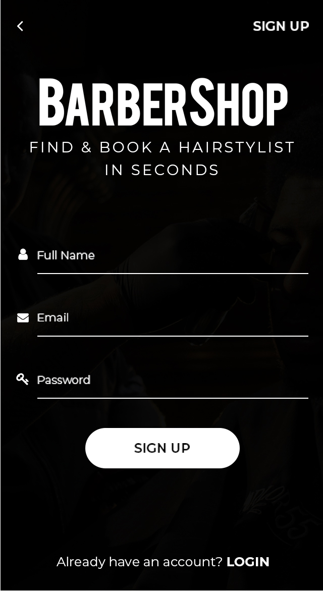 Signup Screen_pic