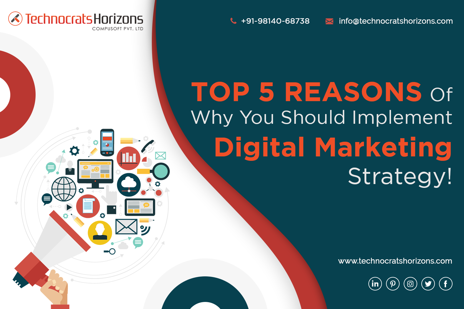 Top 5 Reasons Of Why You Should Implement Digital Marketing Strategy!