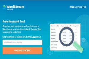 WordStream Keyword Research Tool