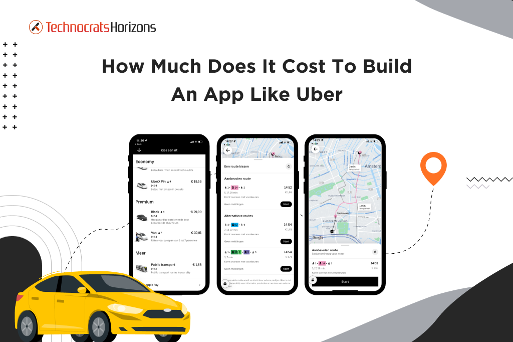 Cost to build an app like uber