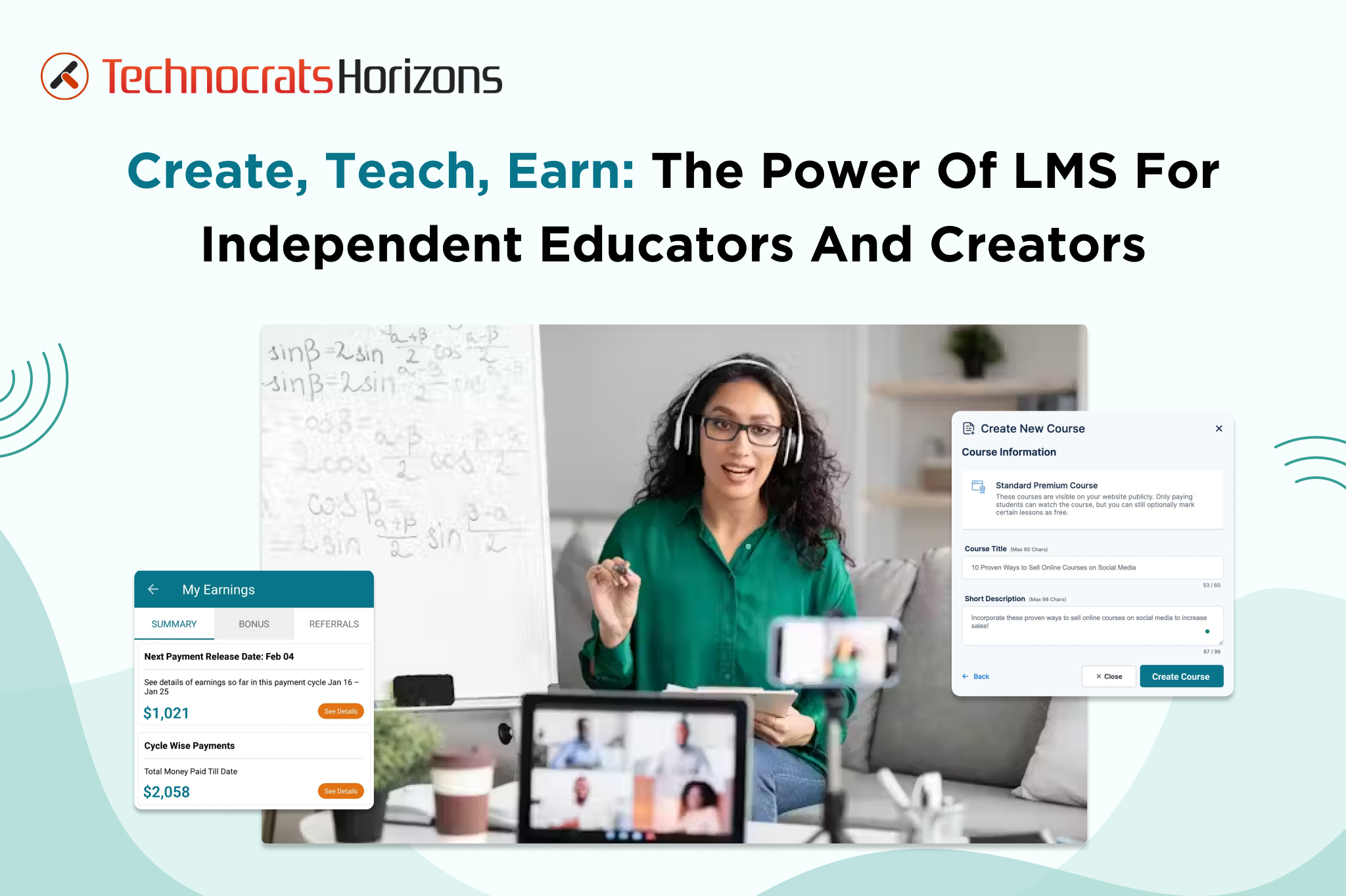 How Learning Management System Benefits Independent Educators and Creators