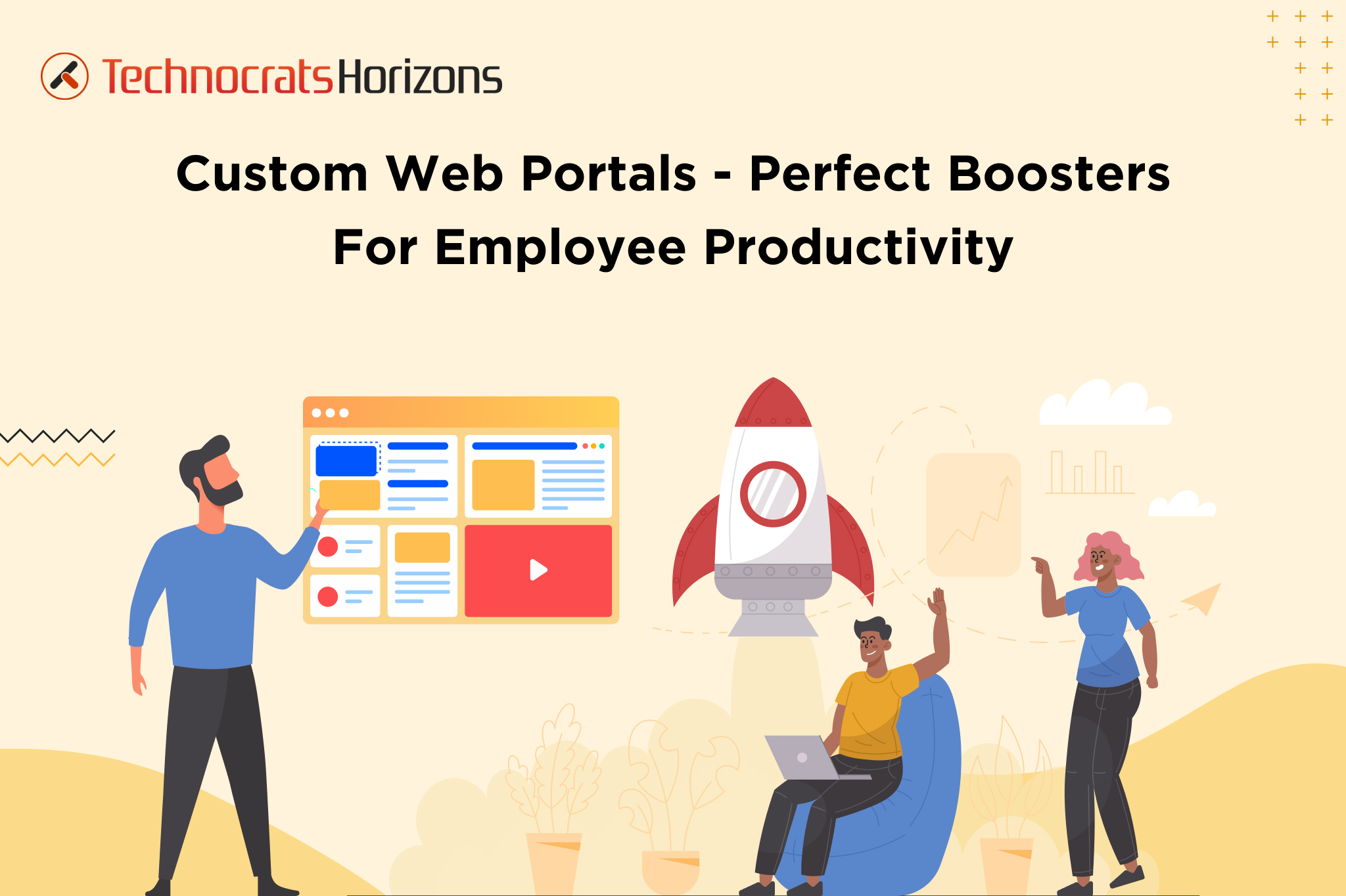 How Custom Web Portals Improve Employee Collaboration and Productivity?