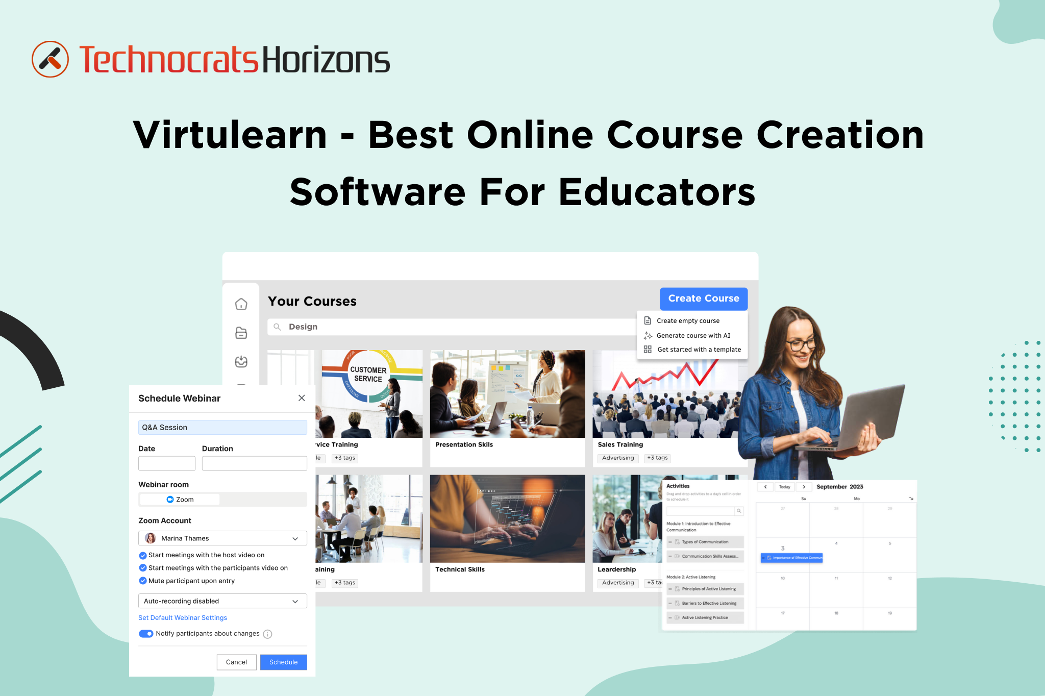 Best Software for Creating Online Courses for Educators