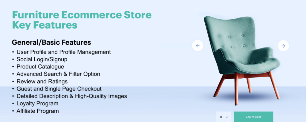 ecommerce features